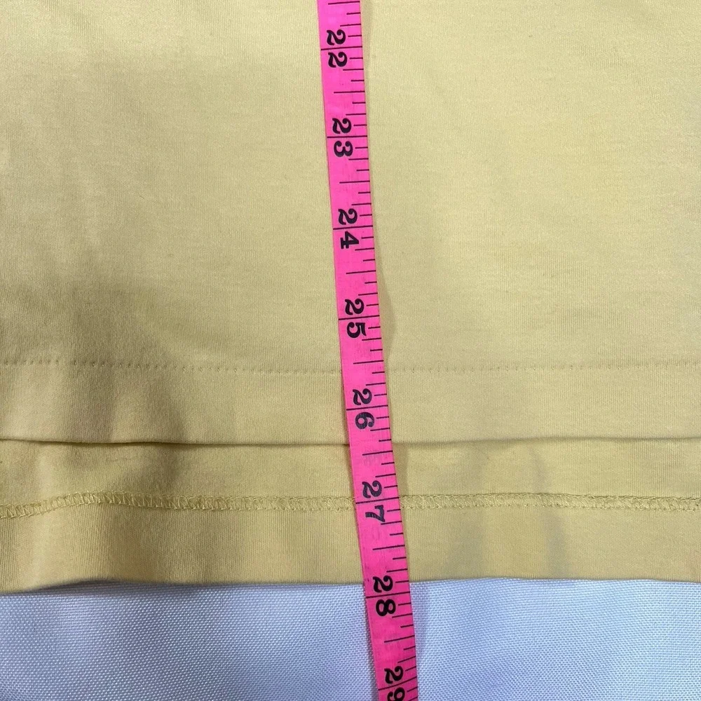 Ralph Lauren Polo Men short sleeve shirt yellow Pima Cotton Flesh Pony XXL